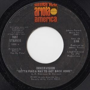 INNERVISION / インナーヴィジョン / GOTTA FIND A WAY TO GET BACK HOME / I JUST WANT TO LOVE YOU