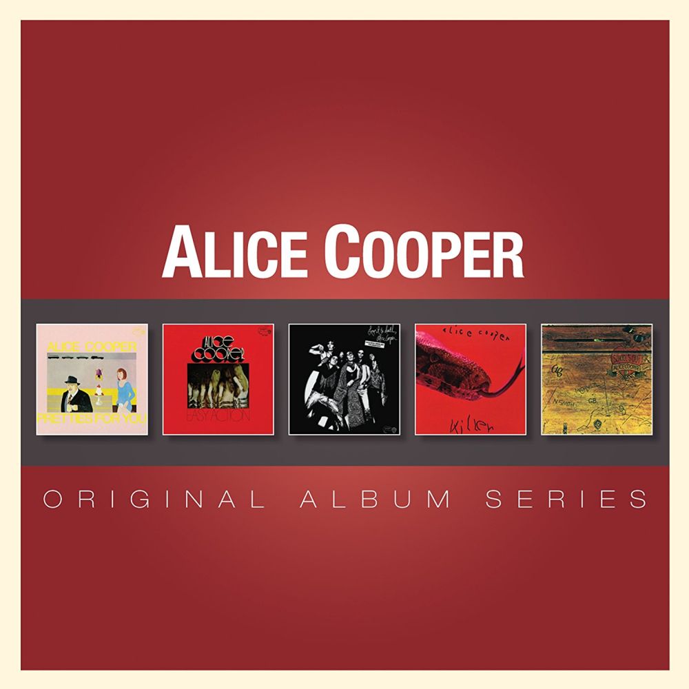 ALICE COOPER / アリス・クーパー / ORIGINAL ALBUM SERIES<5CD / PAPERSLEEVE BOX>