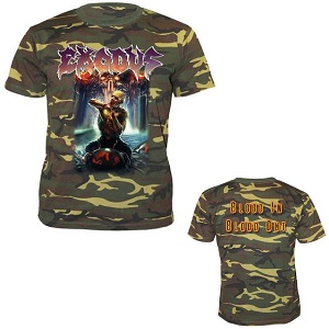 EXODUS / エクソダス / BLOOD IN BLOOD OUT CAMOUFLAGE<T-SHIRTS / SIZE:L>