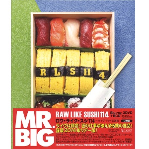 MR. BIG / ミスター・ビッグ / RAW LIKE SUSHI 114 / ロウ・ライク・スシ114+112 デラックス・エディション<5CD+ブルーレイ+3DVD> 