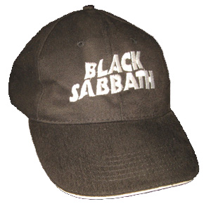 BLACK SABBATH / ブラック・サバス / EMBOSSED WHITE LOGO-BASEBALL CAP