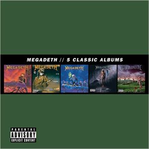 MEGADETH / メガデス / 5 CLASSIC ALBUMS<BOX>