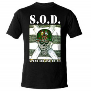 S.O.D.(STORMTROOPERS OF DEATH) / SPEAK ENGLISH OR DIE<SIZE:M>