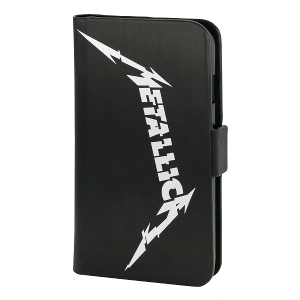 METALLICA / メタリカ / バンドロゴ<革ケース/iPhone7/6s/6>