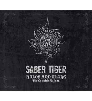 SABER TIGER / サーベル・タイガー / HALOS AND GLARE - The Complete Trilogy / ヘイローズ・アンド・グレア <ザ・コンプリート・トリロジー>(4CD BOX / 直輸入盤国内仕様 / 帯/英文ライナー対訳付)