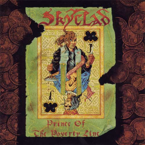 SKYCLAD / スカイクラッド / PRINCE OF THE POVERTY LINE <VIOLET VINYL / CLEAR 10">