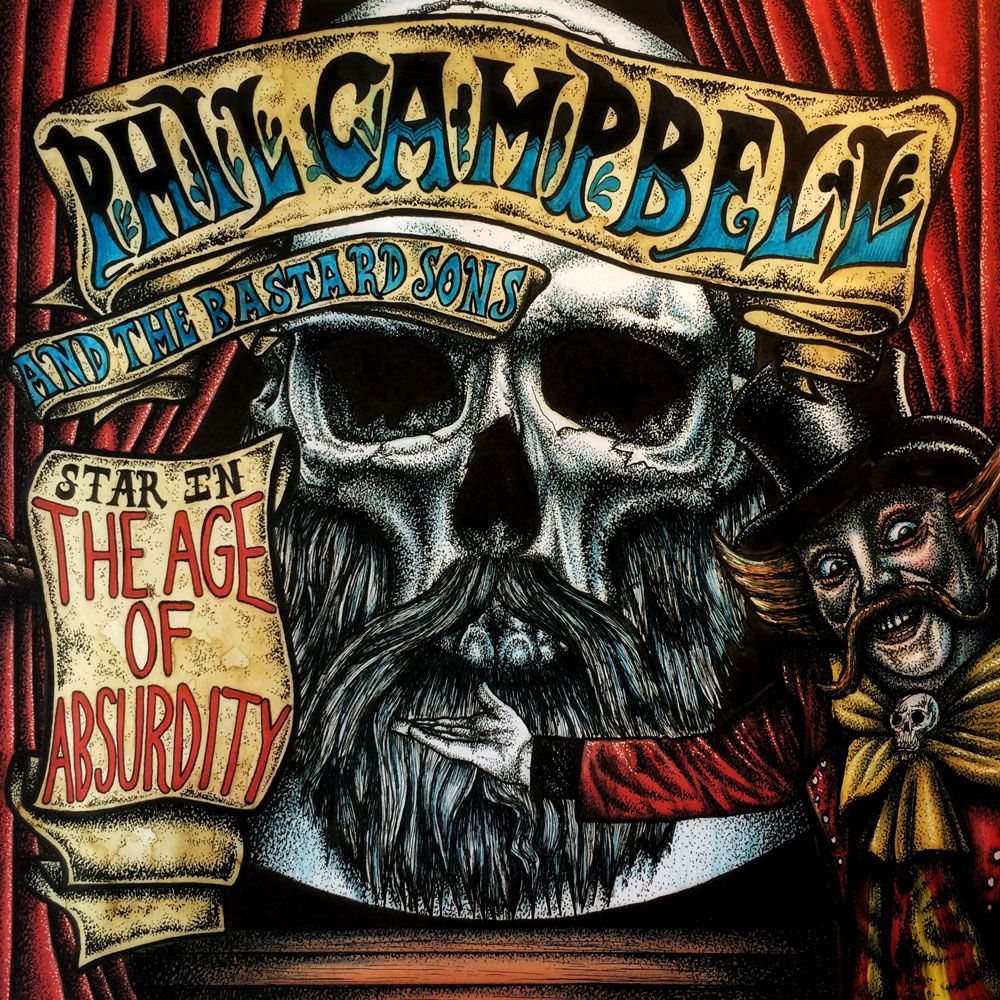 PHIL CAMPBELL AND THE BASTARD SONS / フィル・キャンベル・アンド・ザ・バスタード・サンズ / AGE OF ABSURDITY / ジ・エイジ・オブ・アブサーディティー<初回限定盤CD+ライヴEP>