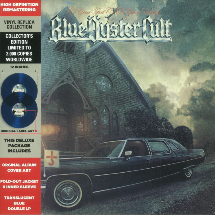 BLUE OYSTER CULT / ブルー・オイスター・カルト / ON YOUR FEET OR ON YOUR KNEES<BLUE VINYL>
