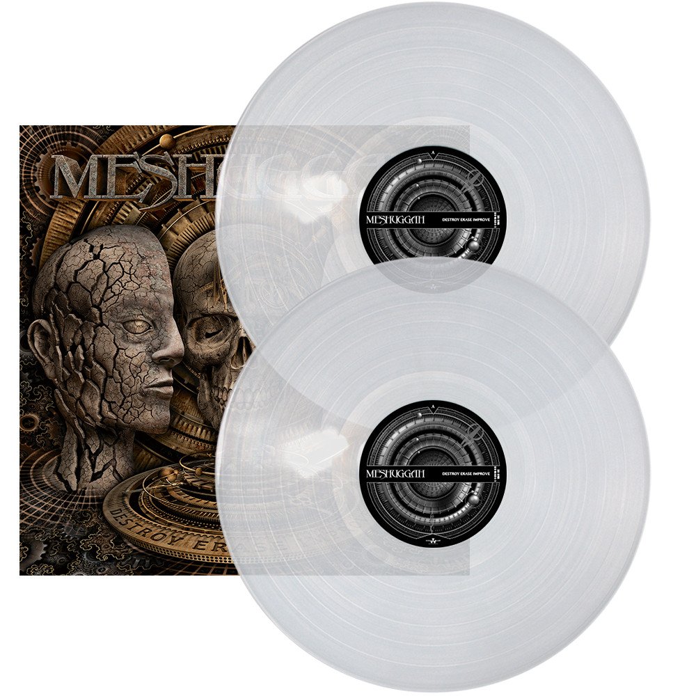 MESHUGGAH / ã¡ã·ã¥ã¬ã¼ / DESTROY ERASE IMPROVE <2LP/CLEAR VINYL>
