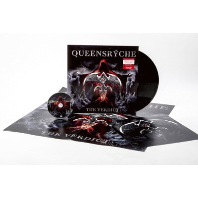 QUEENSRYCHE / ã¯ã¤ã¼ã³ãºã©ã¤ã¯ / THE VERDICT<LP+CD & Poster/BLACK VINYL>