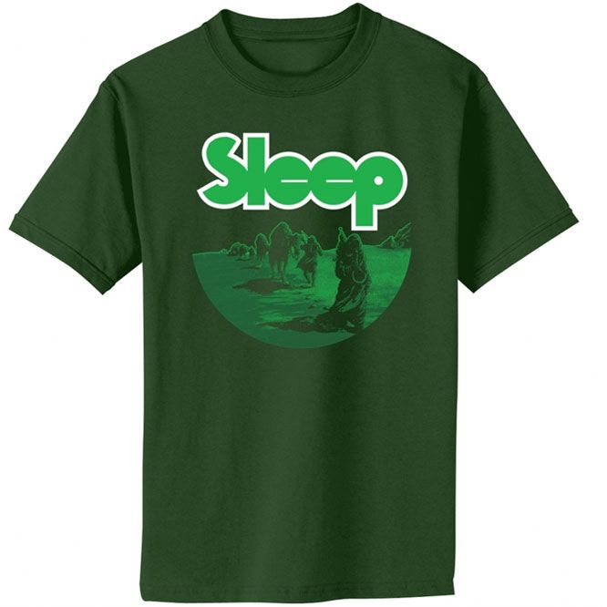 SLEEP / スリープ / DOPESMOKER DARK GREEN SHIRT<SIZE:S>