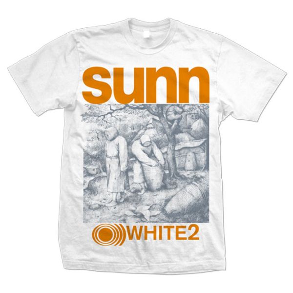 SUNN O))) / サン / SUNN WHITE 2 T-SHIRT (VINTAGE STYLE SHIRT)<SIZE:S>