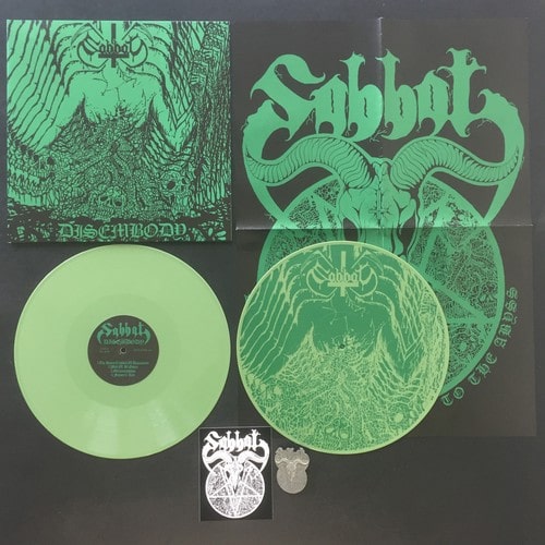 SABBAT (from Japan) / ãµãã / DISEMBODY<2LP/DIE-HARD GREEN VINY>