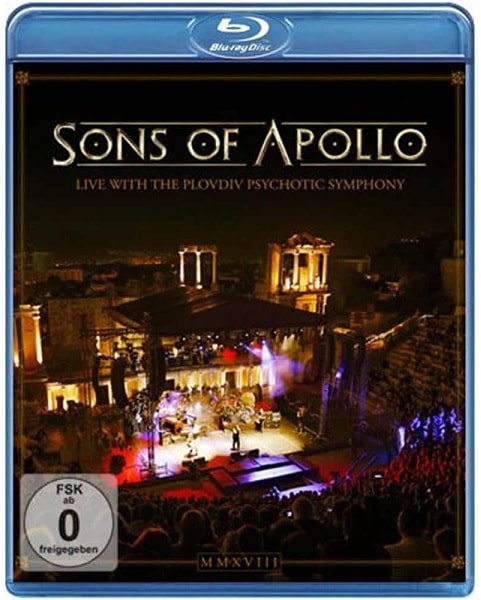 SONS OF APOLLO / サンズ・オブ・アポロ / LIVE WITH THE PLOVDIV PSYCHOTIC SYMPHONY<BLU-RAY>