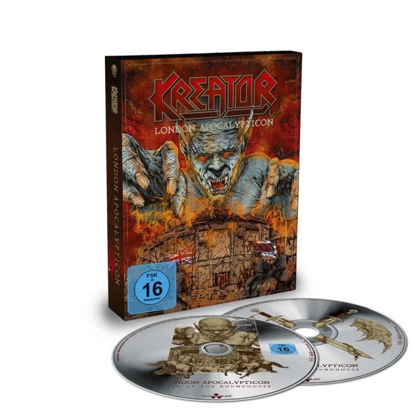 KREATOR / クリエイター / LONDON APOCALYPTICON - LIVE AT THE ROUNDHOUSE<CD+BLU-RAY/DIGI>