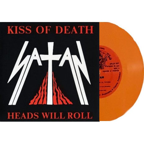 SATAN / セイタン / KISS OF DEATH <ORANGE VINYL>