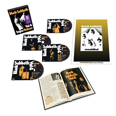 BLACK SABBATH / ブラック・サバス / VOL.4 (DELUXE 4CD+BOOK) 