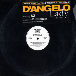 D'ANGELO / ディアンジェロ / LADY - US ORIGINAL PROMO PRESS -