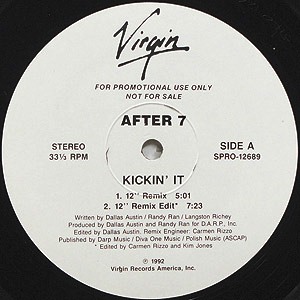 AFTER 7 / アフター7 / KICKIN' IT - US ORIGINAL PROMO PRESS -
