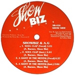 SHOWBIZ & A.G. / ショウビズ&A.G. / SOUL CLAP EP -REISSUE-