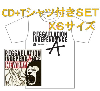 REGGAELATION INDEPENDANCE / 『ニュー・デイ』+Tシャツ付き限定セット XSサイズ