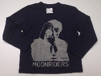 moonriders / ムーンライダーズ / カメラの男Tシャツ　長袖キッズSサイズ　紺