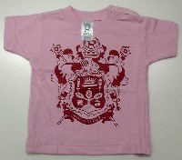 moonriders / ムーンライダーズ / エンブレムTシャツ　ベビーサイズ　ピンク