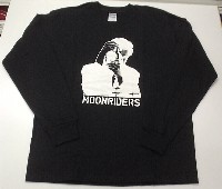 moonriders / ムーンライダーズ / カメラの男Tシャツ　長袖Lサイズ　黒