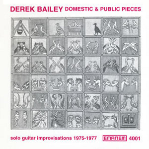 DEREK BAILEY / デレク・ベイリー / Domestic & Public Pieces / ドメスティック・アンド・パブリック・ピーシーズ