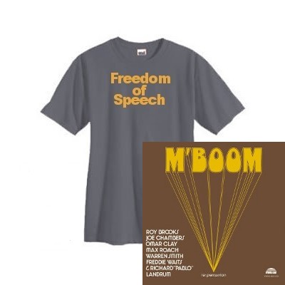 M'BOOM / ン’ブーン / RE:PERCUSSION  / リ・パ-カッション(ユニオン限定Tシャツ付セットLサイズ)