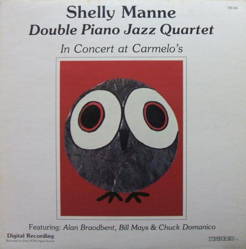 SHELLY MANNE / シェリー・マン / Concert at Carmelo's Vol.1 