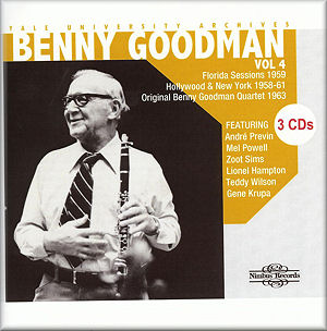 BENNY GOODMAN / ベニー・グッドマン / YALE UNIVERSITY ARCHIVES Vol.4(3CD-R)