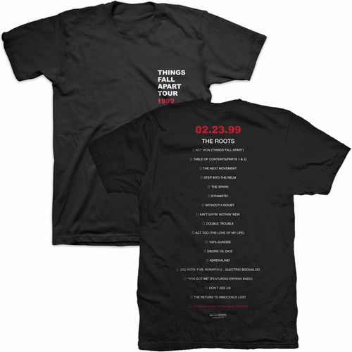 THE ROOTS (HIPHOP) / THINGS FALL APART TOUR 1999 T-SHIRT (S)