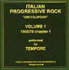 TEMPORE / テンパノ / ITALIAN PROGRESSIVE ROCK "ENCYCLOPEDIA"
