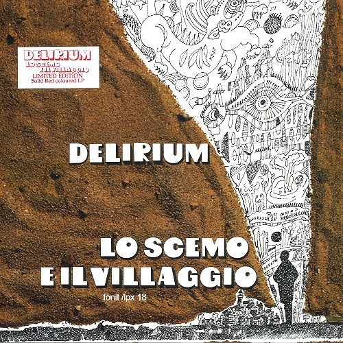 DELIRIUM (PROG: ITA) / デリリウム / LO SCEMO E IL VILLAGGIO: LIMITED EDITION SOLID RED COLOURED VINYL - 180g LIMITED VINYL/REMASTER