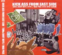 TOM AND BOOT BOYS:MAD PIGS / トムアンドブートボーイズ:マッドピッグス / KICK ASS FROM EAST SIDE