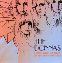 DONNAS / ドナス / I DON'T WANT TO KNOW