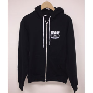 FAT WRECK CHORDS OFFICIAL GOODS / ZIP-UP HOODIE/S-SIZE(FAT LOGO)