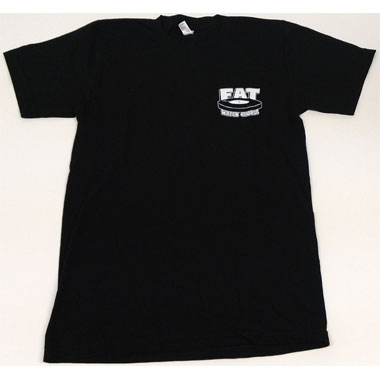 FAT WRECK CHORDS OFFICIAL GOODS / ロゴTシャツ (黒) (Sサイズ)