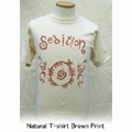 SEDITION / セディション / SEDITION Tシャツ Bデザイン (NATURAL - Mサイズ)