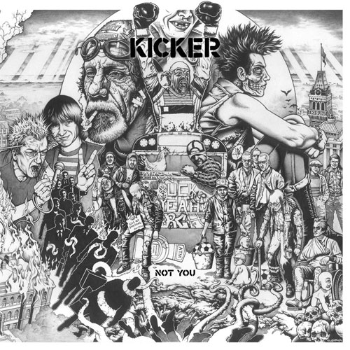 KICKER (PUNK) / キッカー / NOT YOU (レコード)
