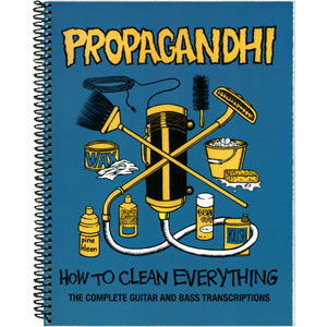 PROPAGANDHI / プロパガンディ / HOW TO CLEAN EVERYTHING TAB BOOK
