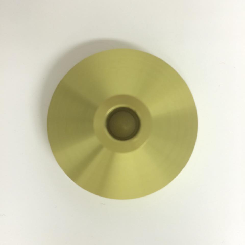 EP ADAPTER / ALUMINUM SPINDLE ADAPTER CHAMPAGNE GOLD
