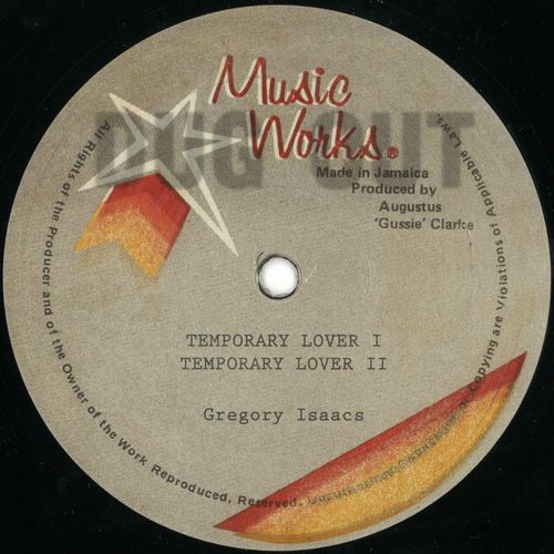 GREGORY ISAACS / グレゴリー・アイザックス / TEMPORARY LOVER