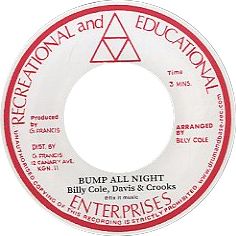BILLY COLE / BUMP ALL NIGHT / WOMAN