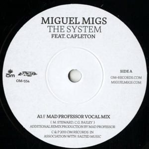 MIGUEL MIGS / ミゲル・ミグス / SYSTEM FEAT.CAPLETON
