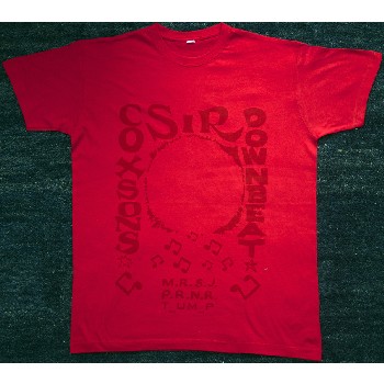 BLOOD SWEAT & TEES / DOWNBEAT THE RULER T-SHIRTS (RED M)