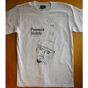 PRESSURE SOUNDS T-SHIRTS / MORE IDEAS T-SHIRTS (GRAY M)