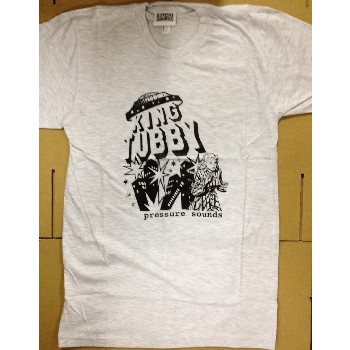 KING TUBBY / キング・タビー / KING TUBBY T-SHIRTS (GRAY M) 