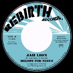 JAH LION / ジャー・ライオン / MELODY FOR NEGUS (7")